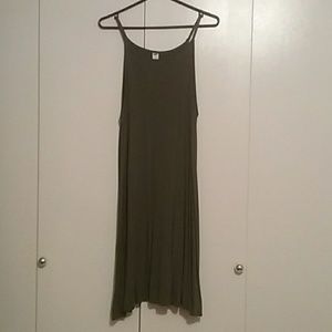 Olive Green Dress
